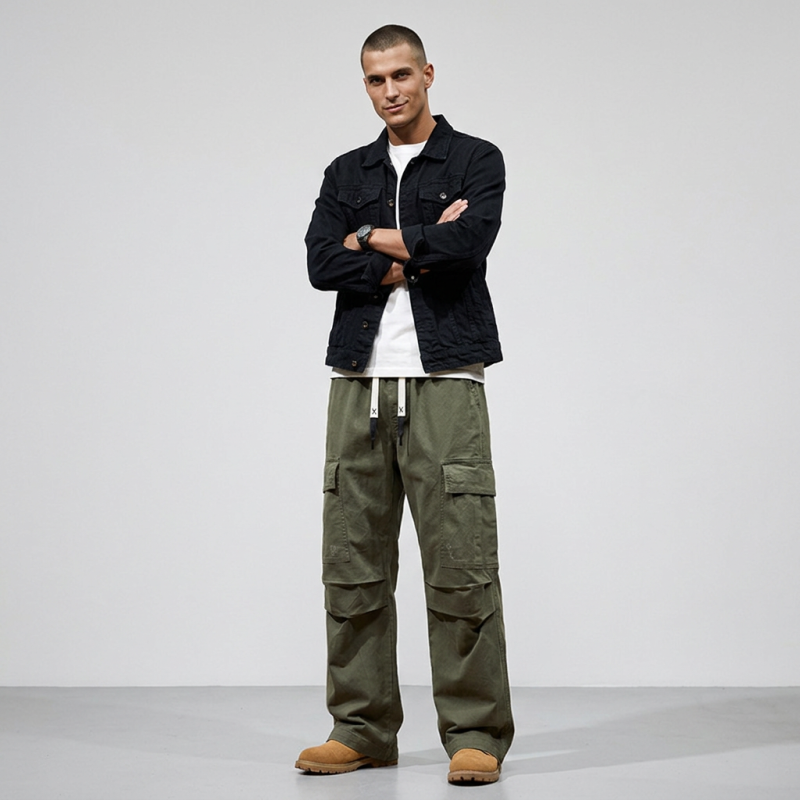 Multi-pocket Casual Pants