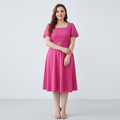 Fashionable Bell-sleeve Dress