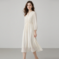 Flowy Long-sleeved Dress