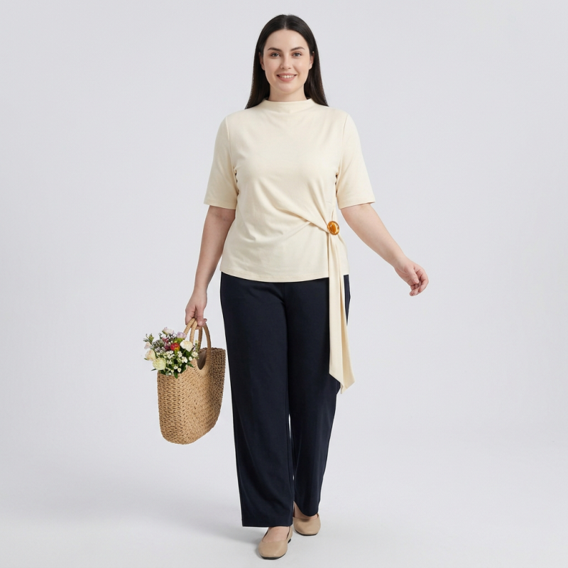 Stylish Turtleneck T-shirt