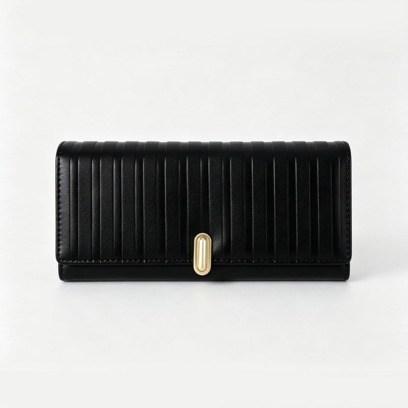 Long Striped Wallet