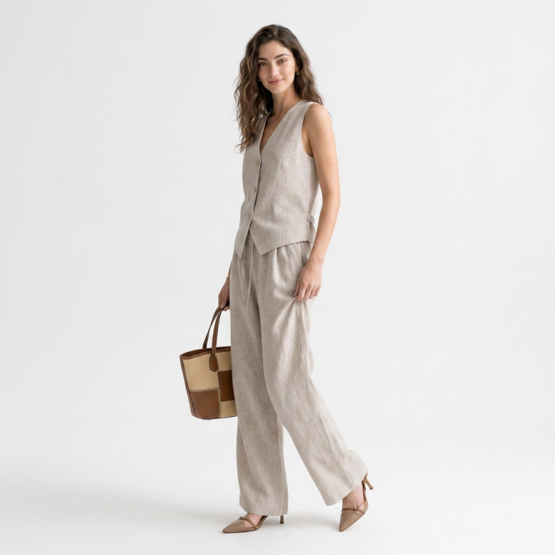 Single-breasted Suit Vest