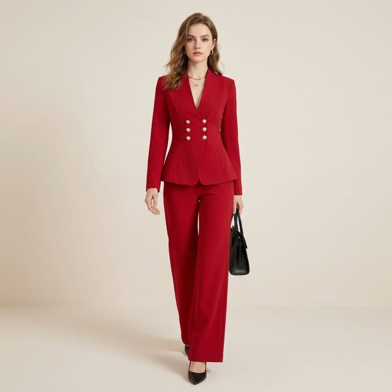 Casual High-waisted Suit
