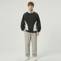 Trendy Patchwork Baseball Jacket