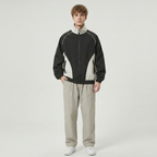 Trendy Patchwork Baseball Jacket