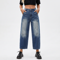 Versatile Cropped Jeans