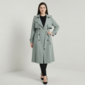 Korean Style Plus Size Trench Coat