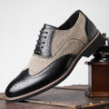 Fashionable Brogue Leather Shoes