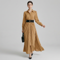 Elegant Button-down Shirt Dress