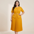 Pleated Dress