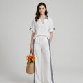 Stylish Two-piece Trouser Set