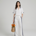 Stylish Two-piece Trouser Set