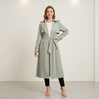 Mid-length British Style Trench Coat
