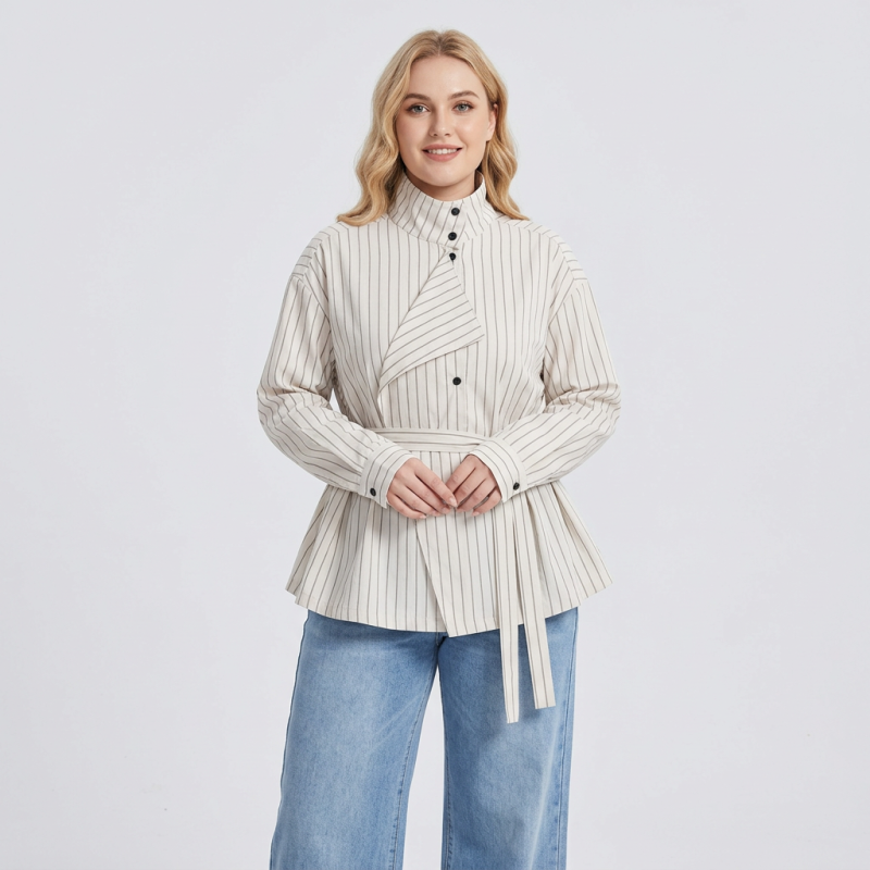 Design-forward Fitted Shirt