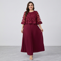 Cape-panel Dress