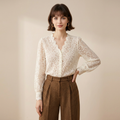V-neck Lace Shirt