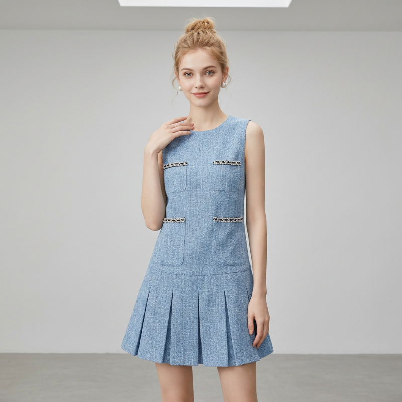 Elegant Sleeveless Dress