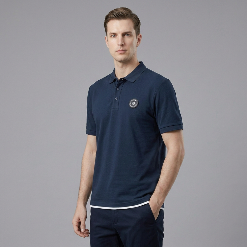Fashionable Two-piece Polo Shirt