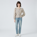 Floral Print Shirt With A Design Sense