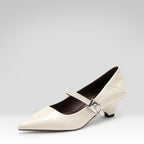 Patent Leather Pointed-toe Flats