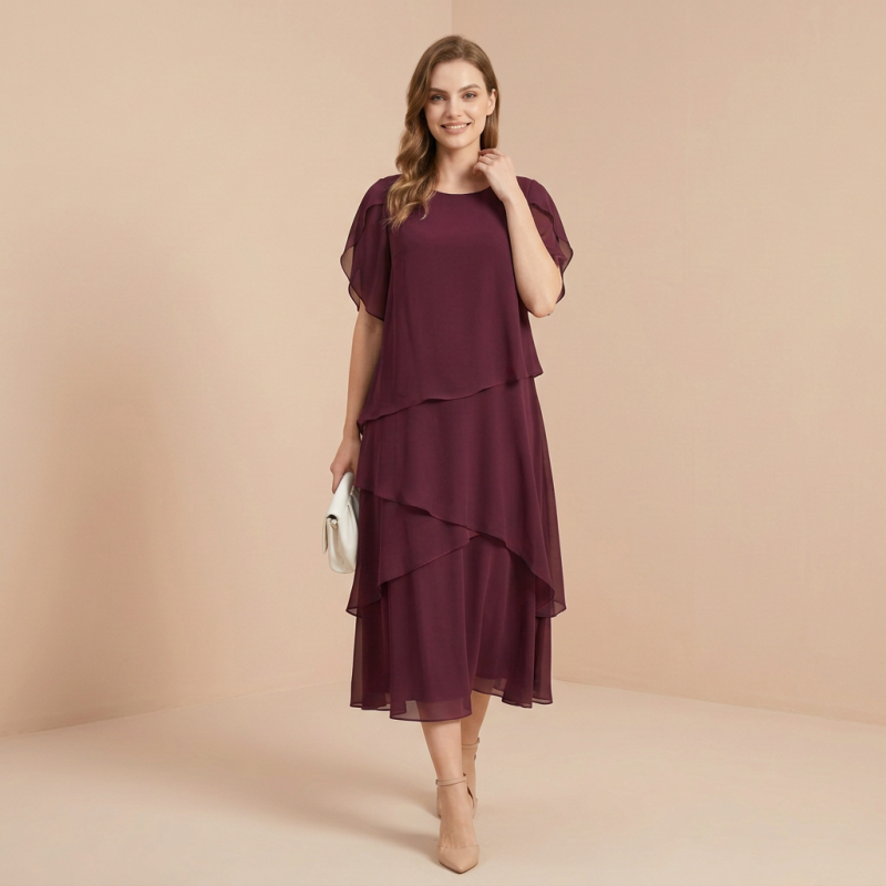 Loose Chiffon Dress