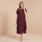 Loose Chiffon Dress