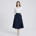 High-waisted Flared Skirt