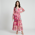 Full-length Chiffon Dress