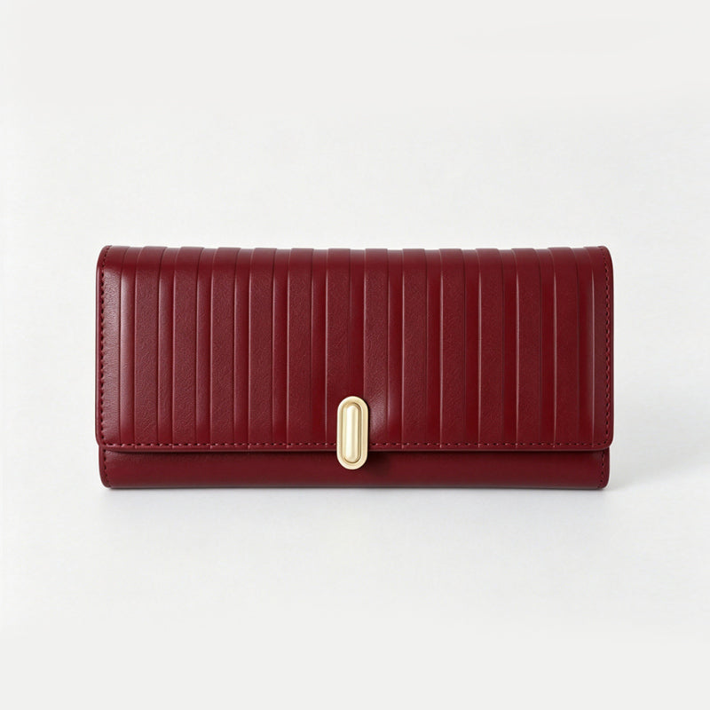 Long Striped Wallet