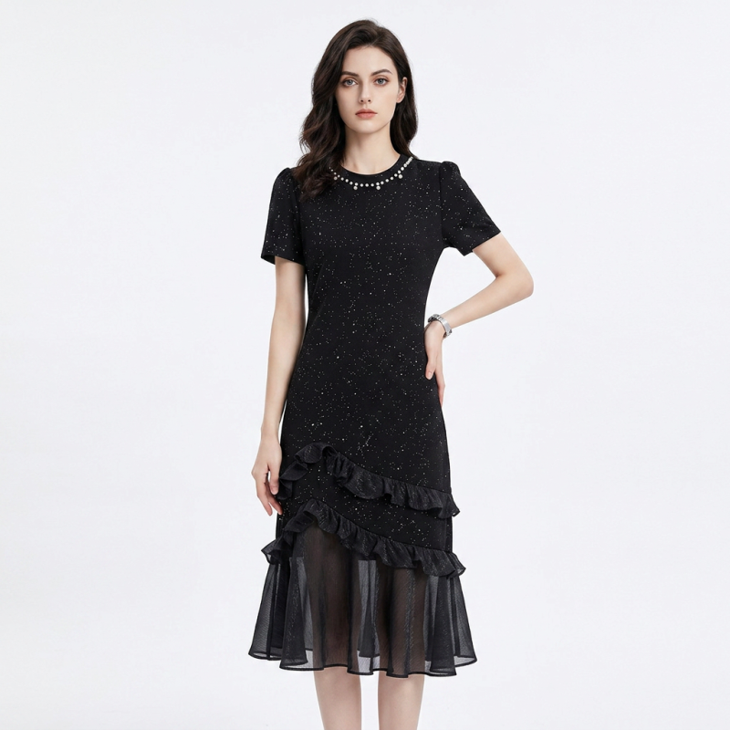 French Sequined Dress
