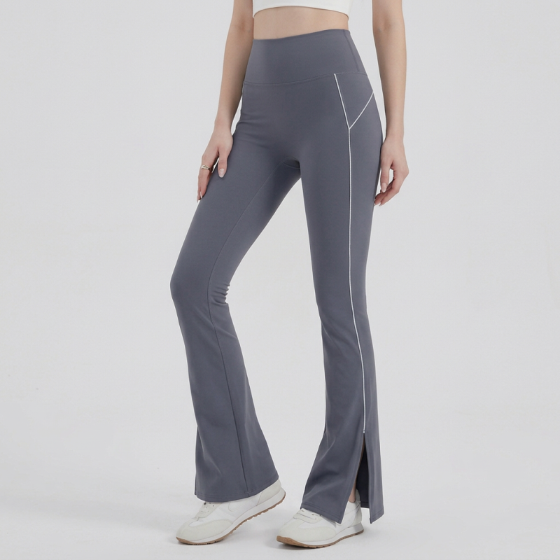 High-waisted Split Yoga Pants