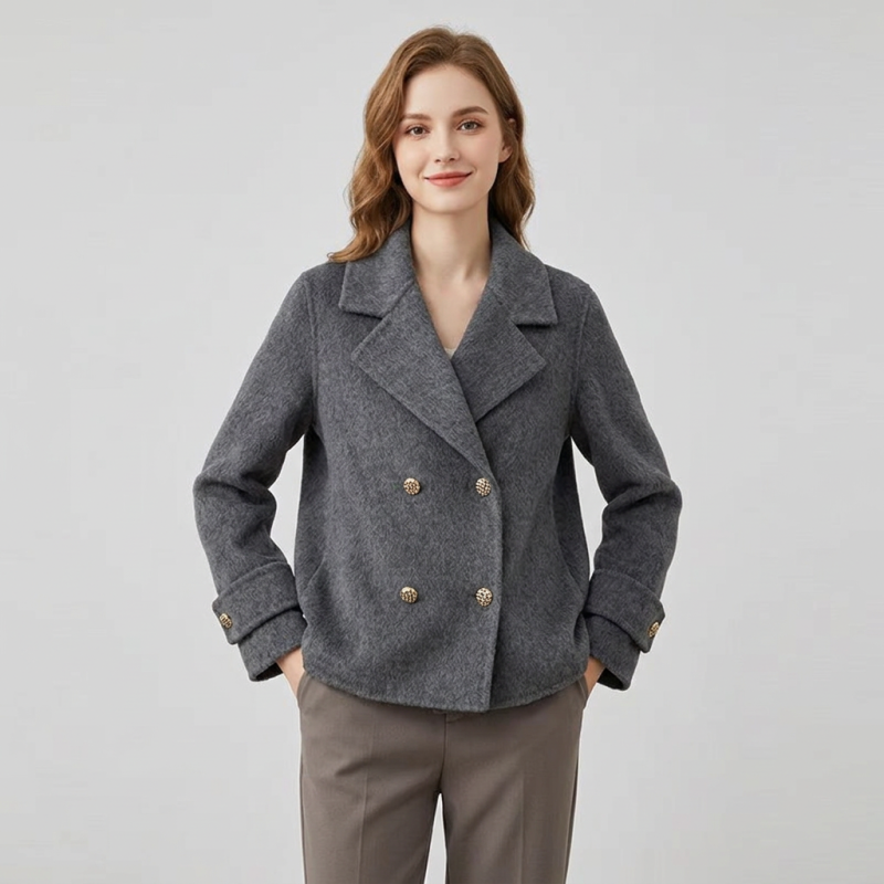 Double-faced Wool Coat