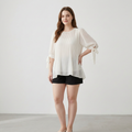 Gentle Lantern Sleeve Shirt