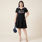 Letter Print Dress