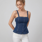 Simple Denim Vest