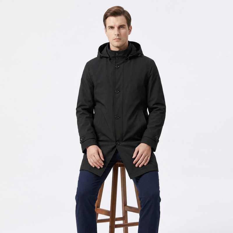 Casual Hooded Windbreaker