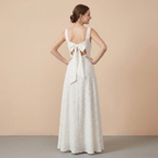 Solid Color Strapless Dress