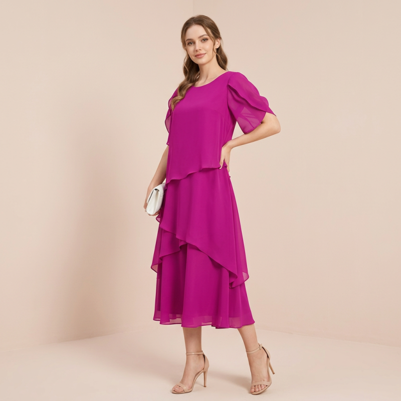 Loose Chiffon Dress
