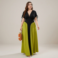 Patchwork Waist Dress