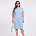 Lace Patchwork Dress
