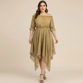Off-the-shoulder Fashion Dress