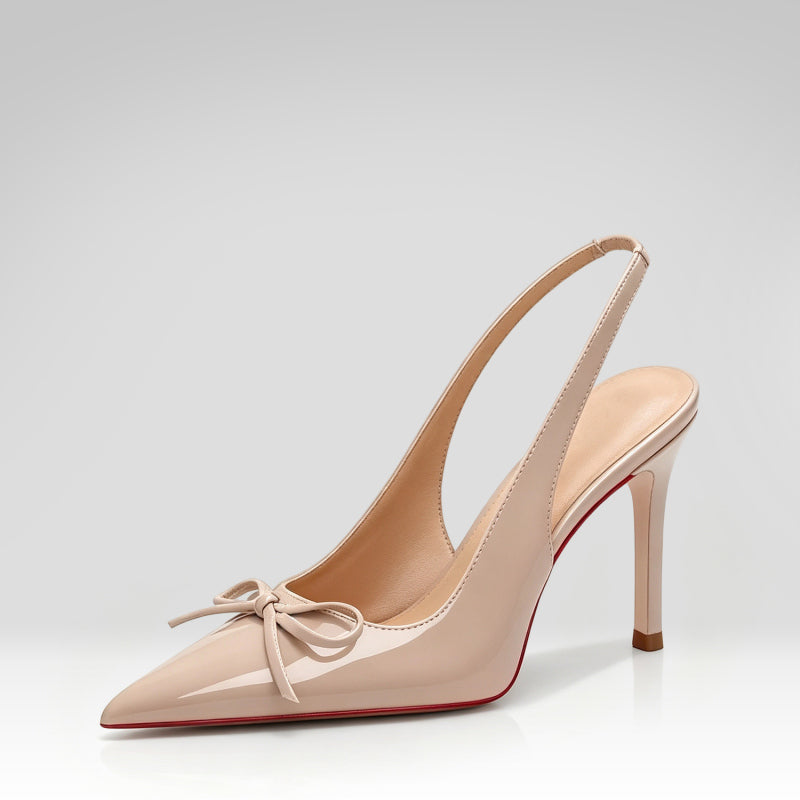 Bow-tie Stiletto Sandals