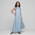 Off-shoulder Lace Maxi Dress