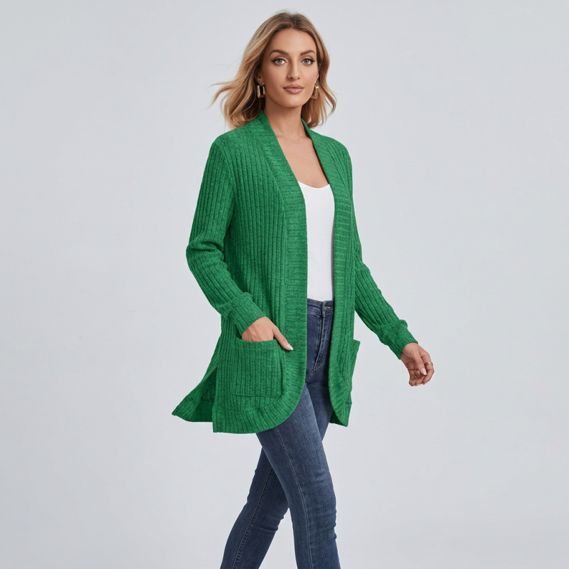 Fashionable Knitted Cardigan