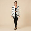 Polka Dot Suit Jacket