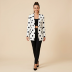 Polka Dot Suit Jacket