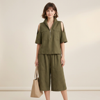 Off-shoulder Fashion Two-piece Set