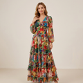 Casual Floral Dress
