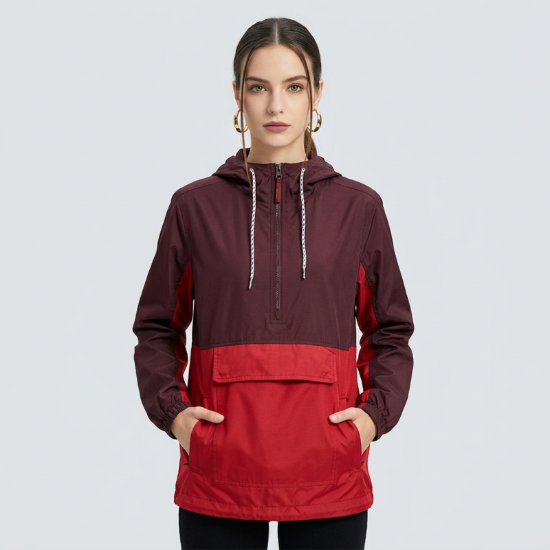 Casual Color-blocked Jacket