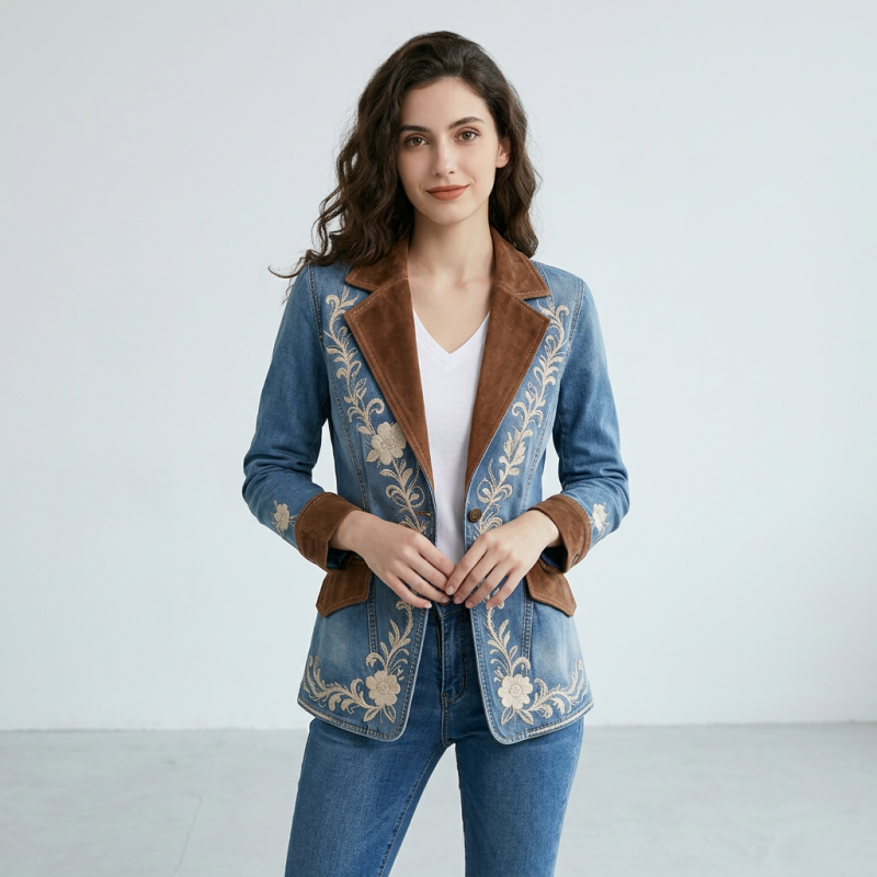 Patchwork Retro Jacket